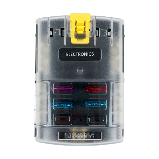 Fuse Block STBlade 6circ w/gnd