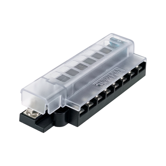 Fuse Block STBlade Compact 8circ w/Cvr