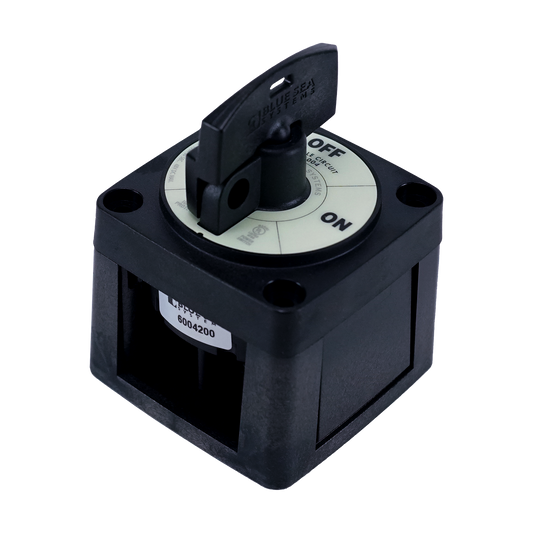 Single Circuit ON-OFF with Locking Key - Black