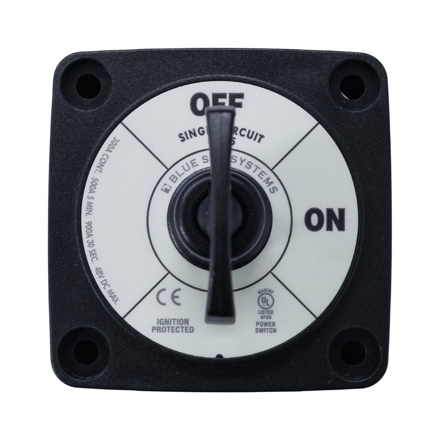 Switch Battery M ON/OFF w/Key - Black