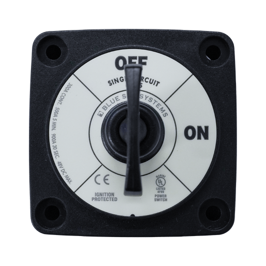 Switch Battery M ON/OFF w/Key - Black