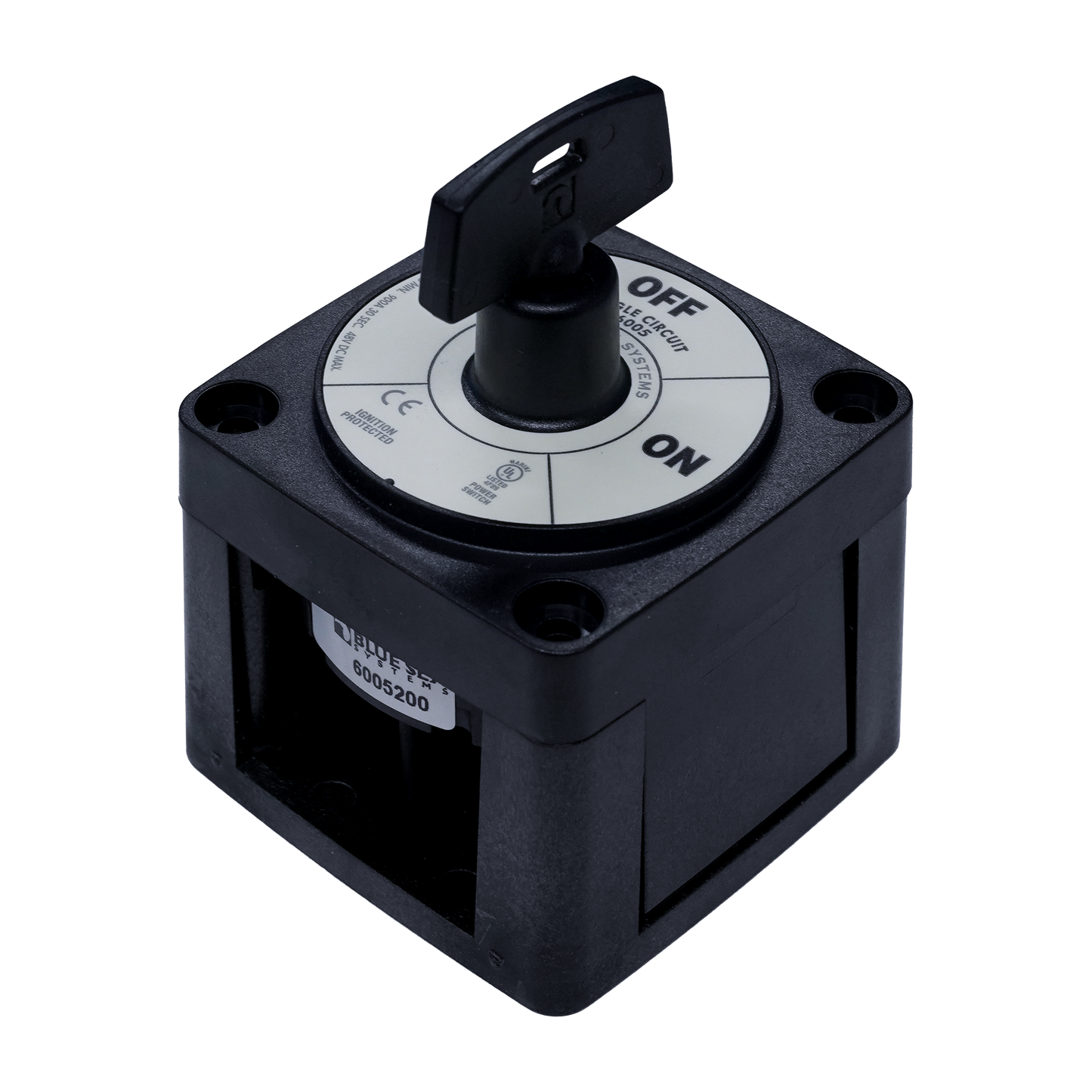 Switch Battery M ON/OFF w/Key - Black