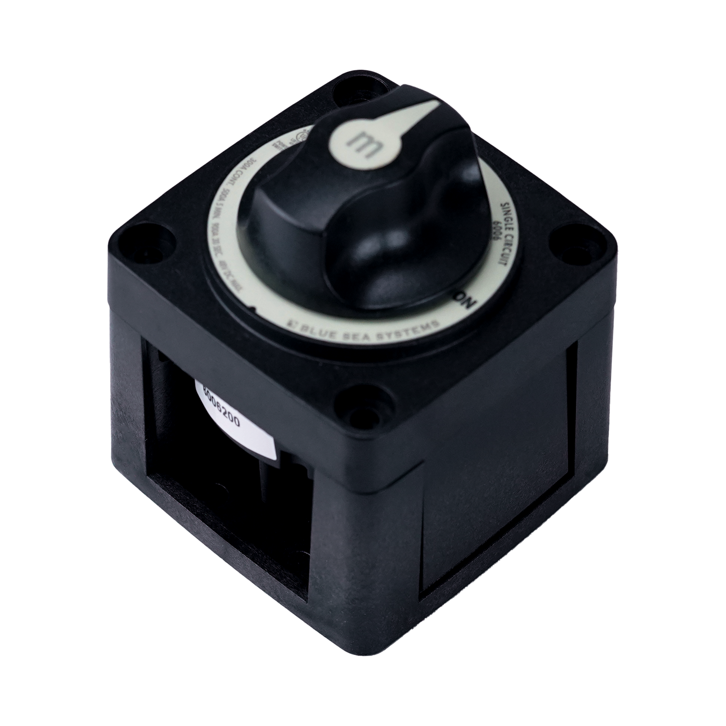 Switch Battery M ON/OFF w/Knob Black