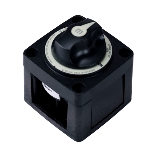 Switch Battery M ON/OFF w/Knob Black
