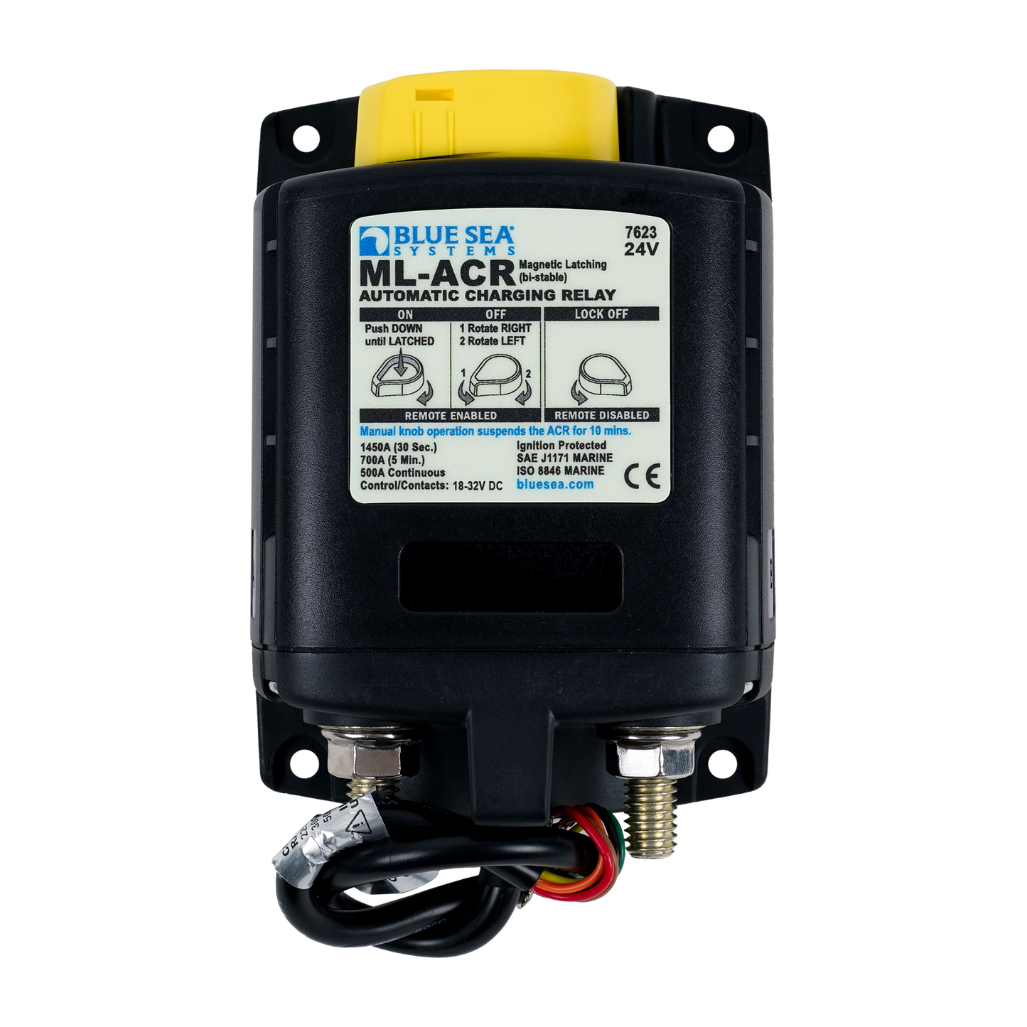 Solenoid ML 500A 24V ACR w/manCtrl