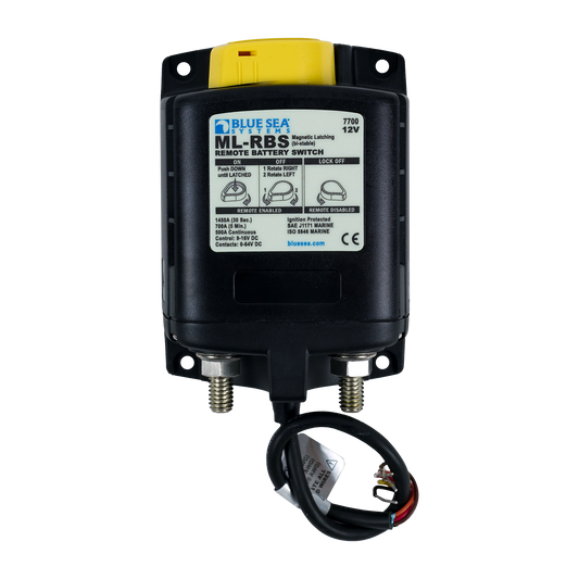 Solenoid ML 500A 12V RBS w/manCtrl