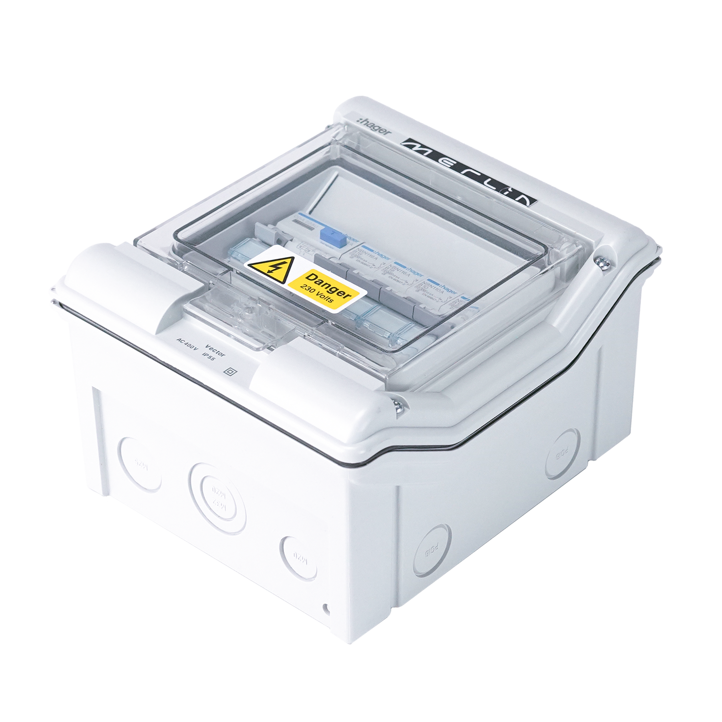 RCD +4 MCB Consumer Unit