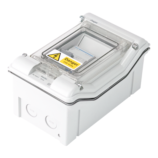 25A RCBO (C) in Enclosure