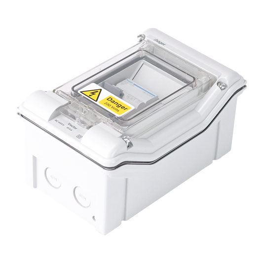 10A RCBO (C) in Enclosure