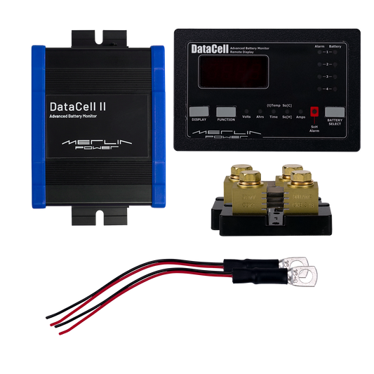 DataCell II + LED Panel Two Battery Bank