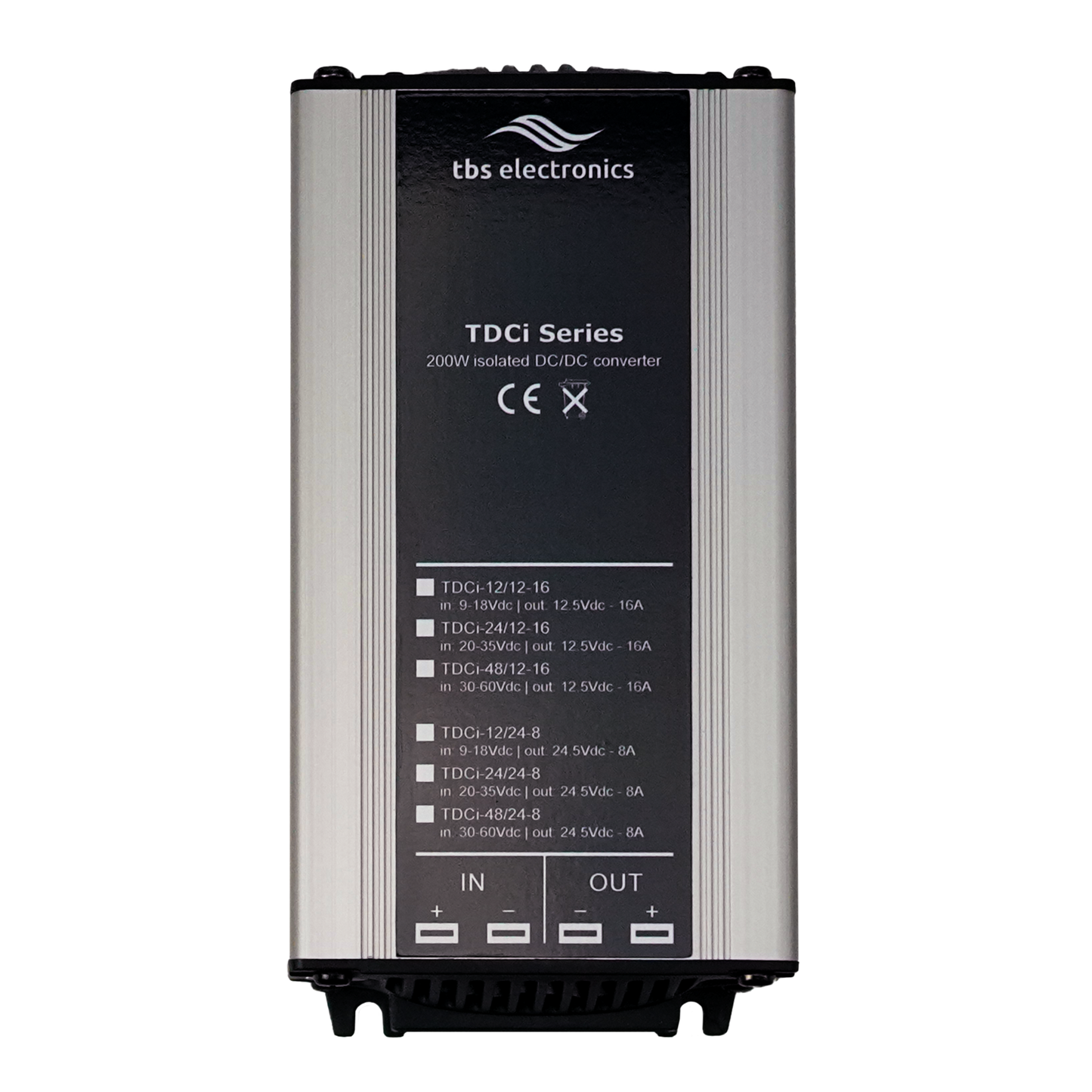 TDCi DC-DC Converter 8A 24V/24V