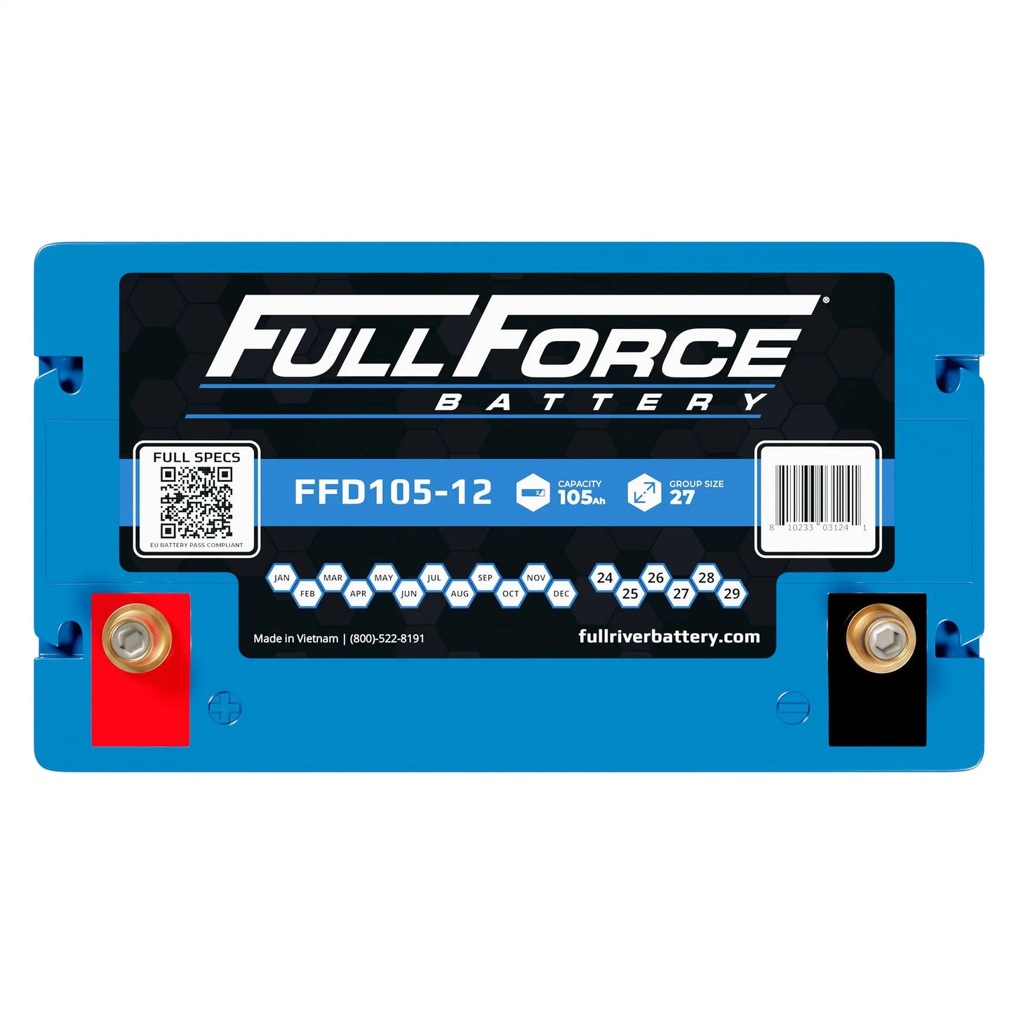 Full Force Battery FFD105-12