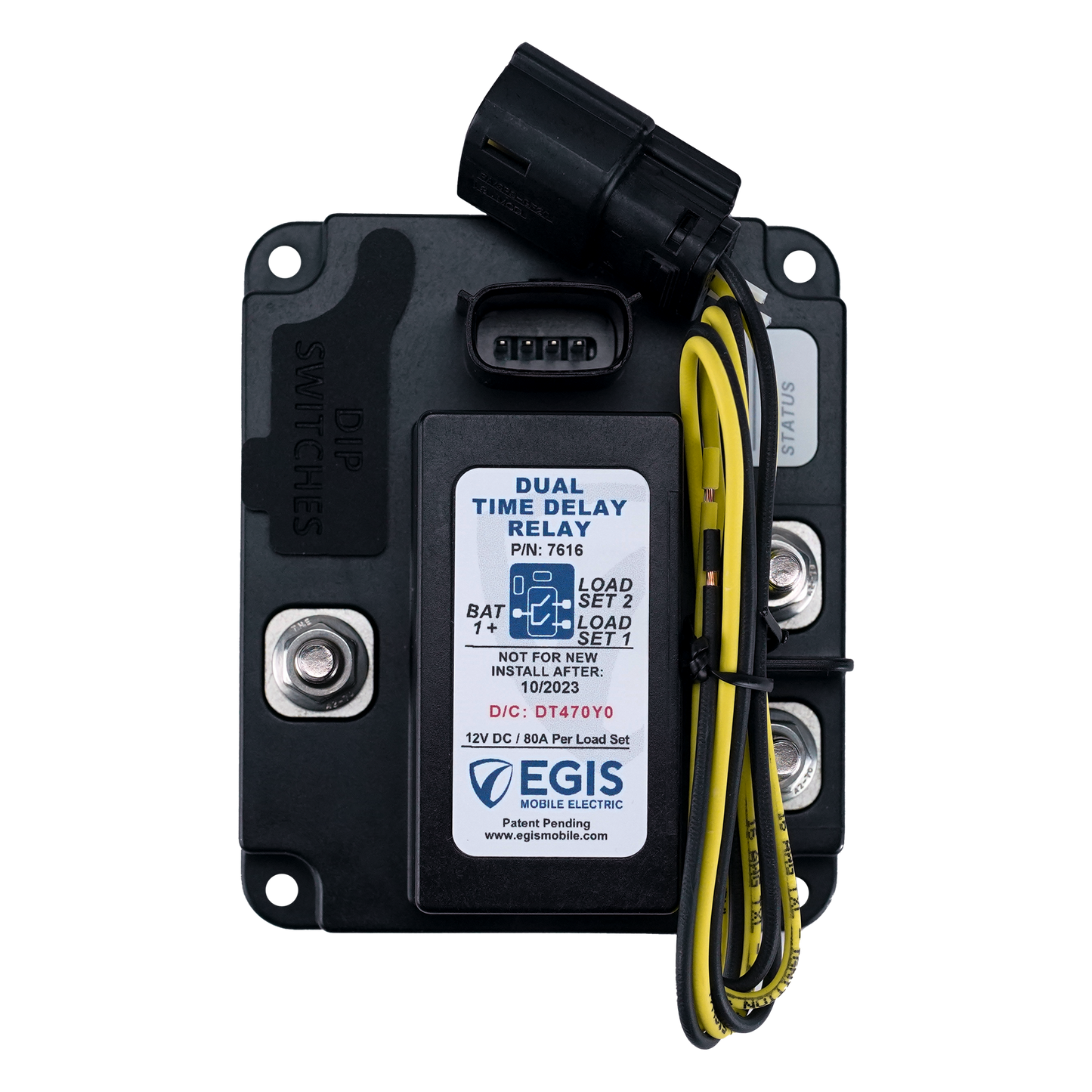 TDR Series Dual Output Time Delay Relay (2x80 A)