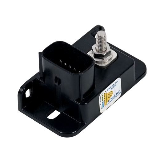 Sealed Break Out Box, 1x6 + 2x3 Circuits + M6 I/O