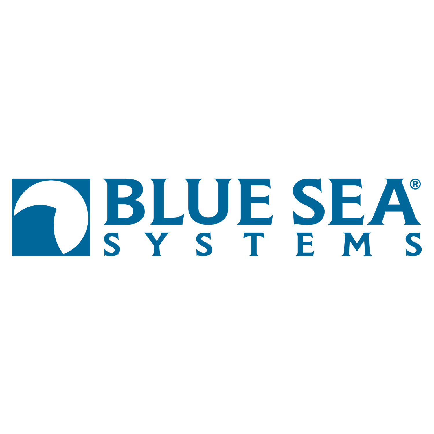 Blue Sea Systems logo on a white background