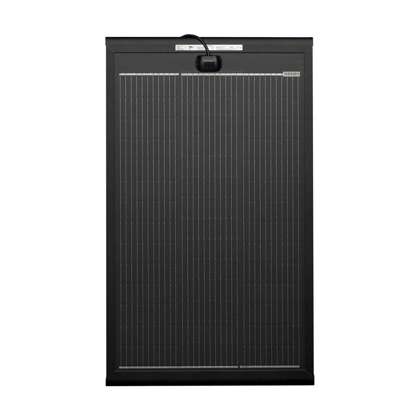 100 Watt SlimEdge MHD Rigid Panel Kit (inc 15A MPPT)