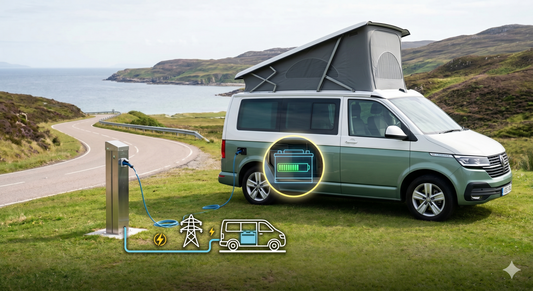 Campervan with voltage 