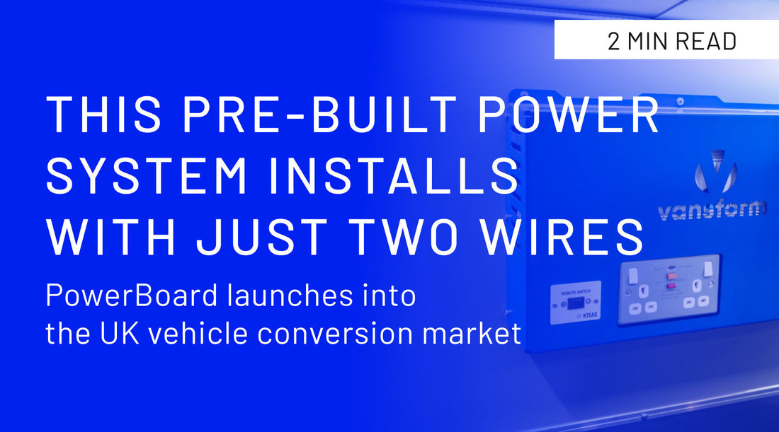 A Pre-built Power System That Installs With Just Two Wires