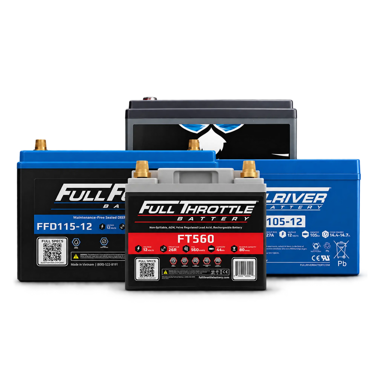 Fullriver Battery Pure Lead AGM Batteries