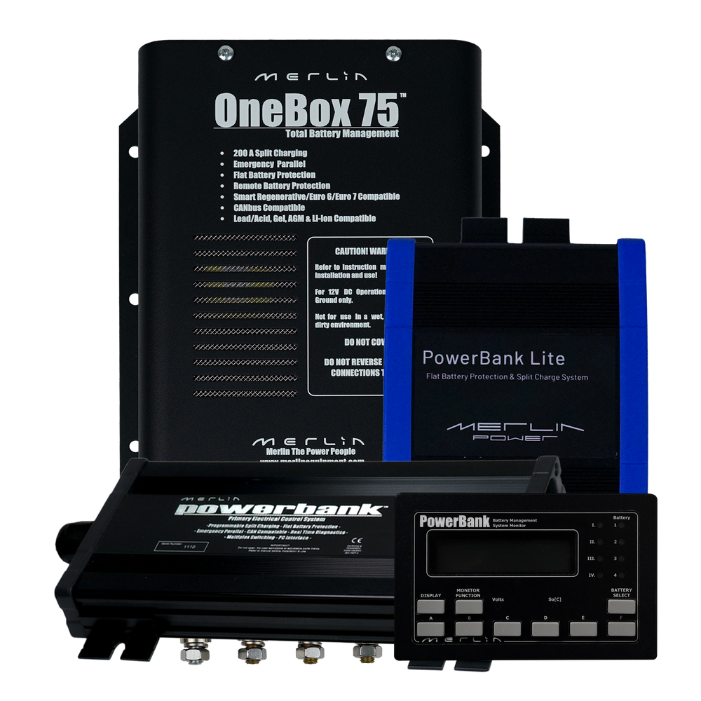 Battery Management & Power Monitoring Systems | Merlin Power
