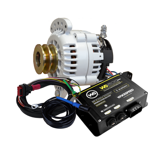 KIT, 60 Series 100a SaddleMT Alternator, Wakespeed Reg, DV