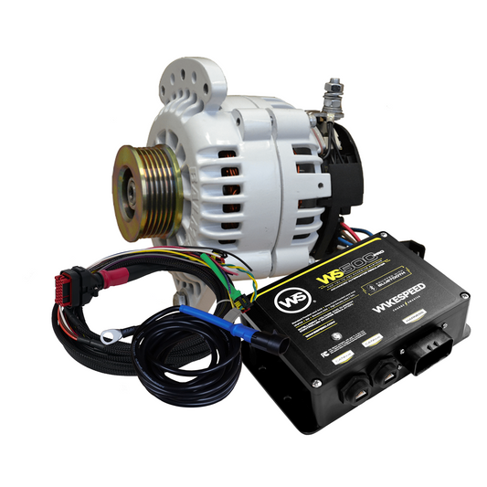 KIT, 60 Series 100a SaddleMT Alternator, Wakespeed Reg, K6
