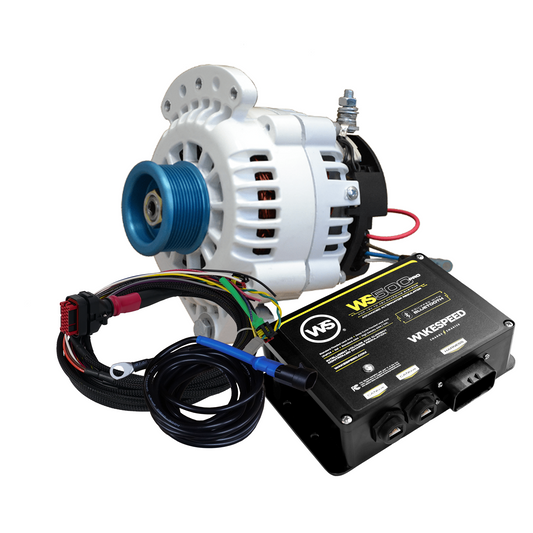 KIT, 621 Series 100a SingleFT Alternator, Wakespeed Reg, J10