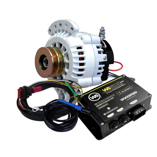 KIT, 621 Series 120a SingleFT Alternator, Wakespeed Reg, DV