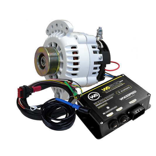 KIT, 621 Series 120a SingleFT Alternator, Wakespeed Reg, K6