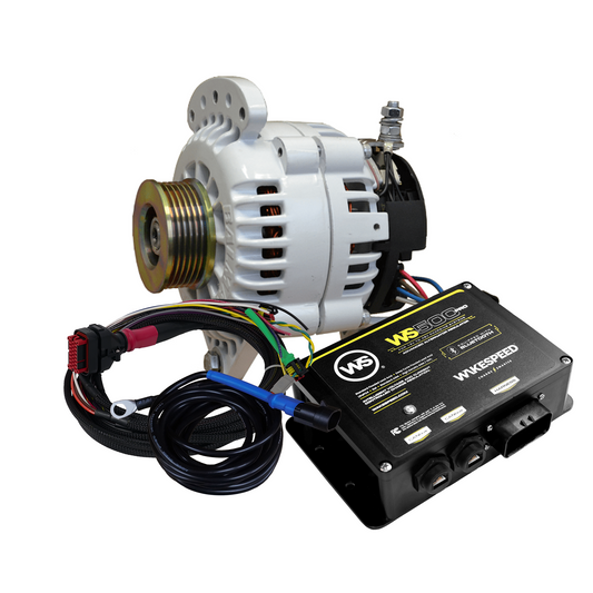 KIT, 60 Series 120a SaddleMT Alternator, Wakespeed Reg, K6