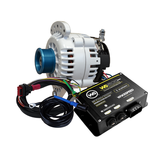 KIT, 60 Series 120a SaddleMT Alternator, Wakespeed Reg, J10