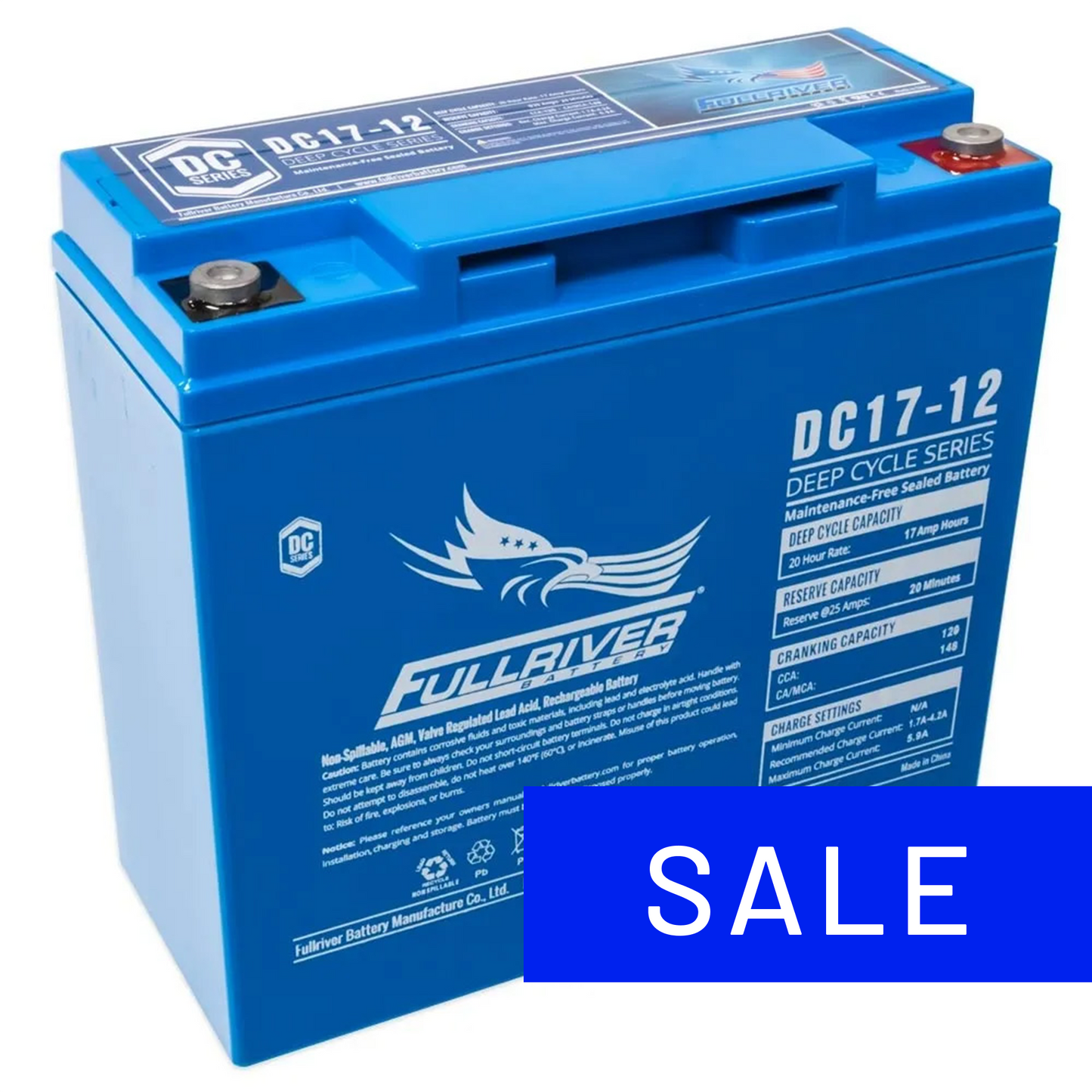 DC Series Battery 12V 17Ah (DC17-12)