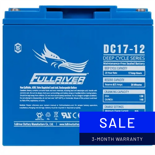 DC Series Battery 12V 17Ah (DC17-12)