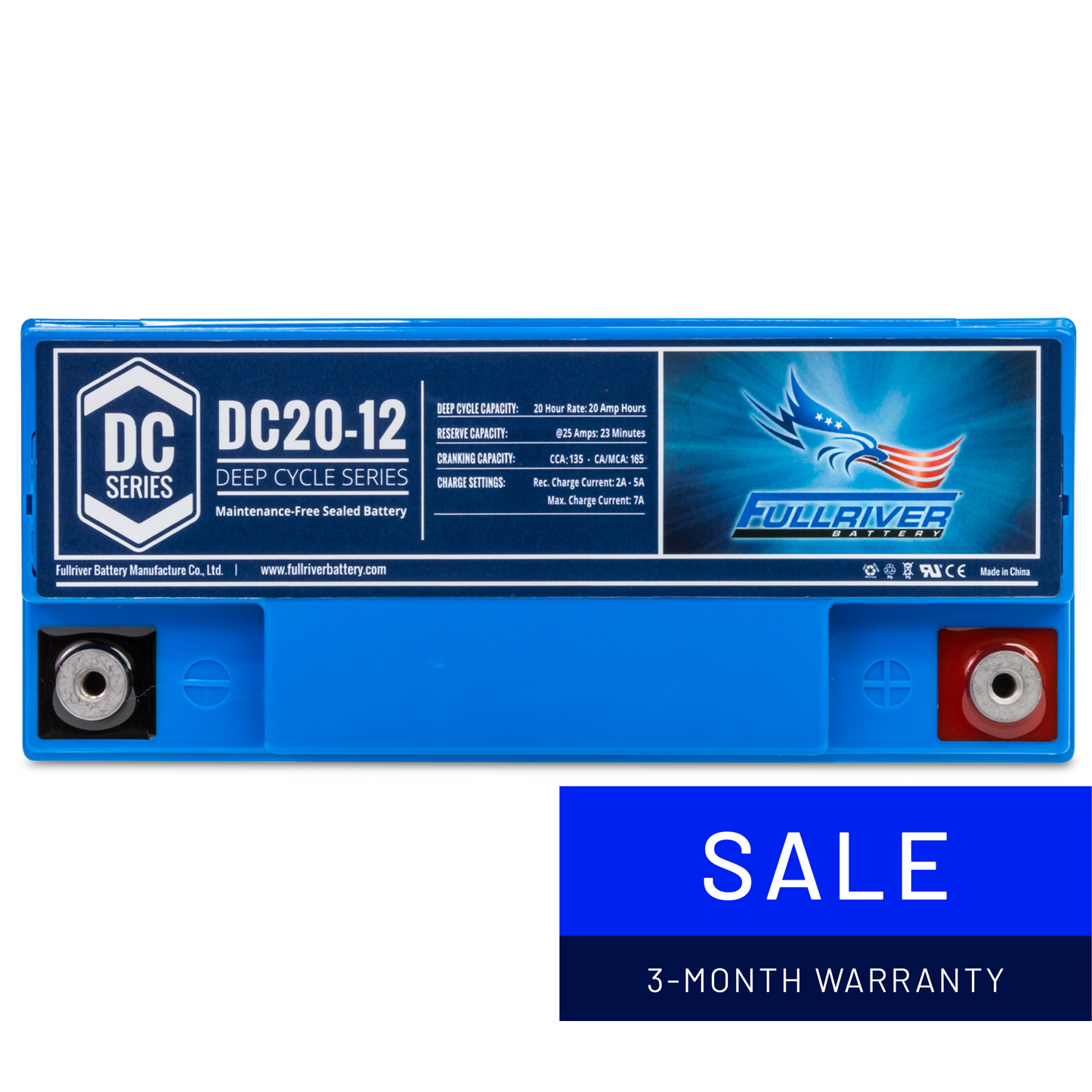 DC Series Battery 12V 20Ah (DC20-12)