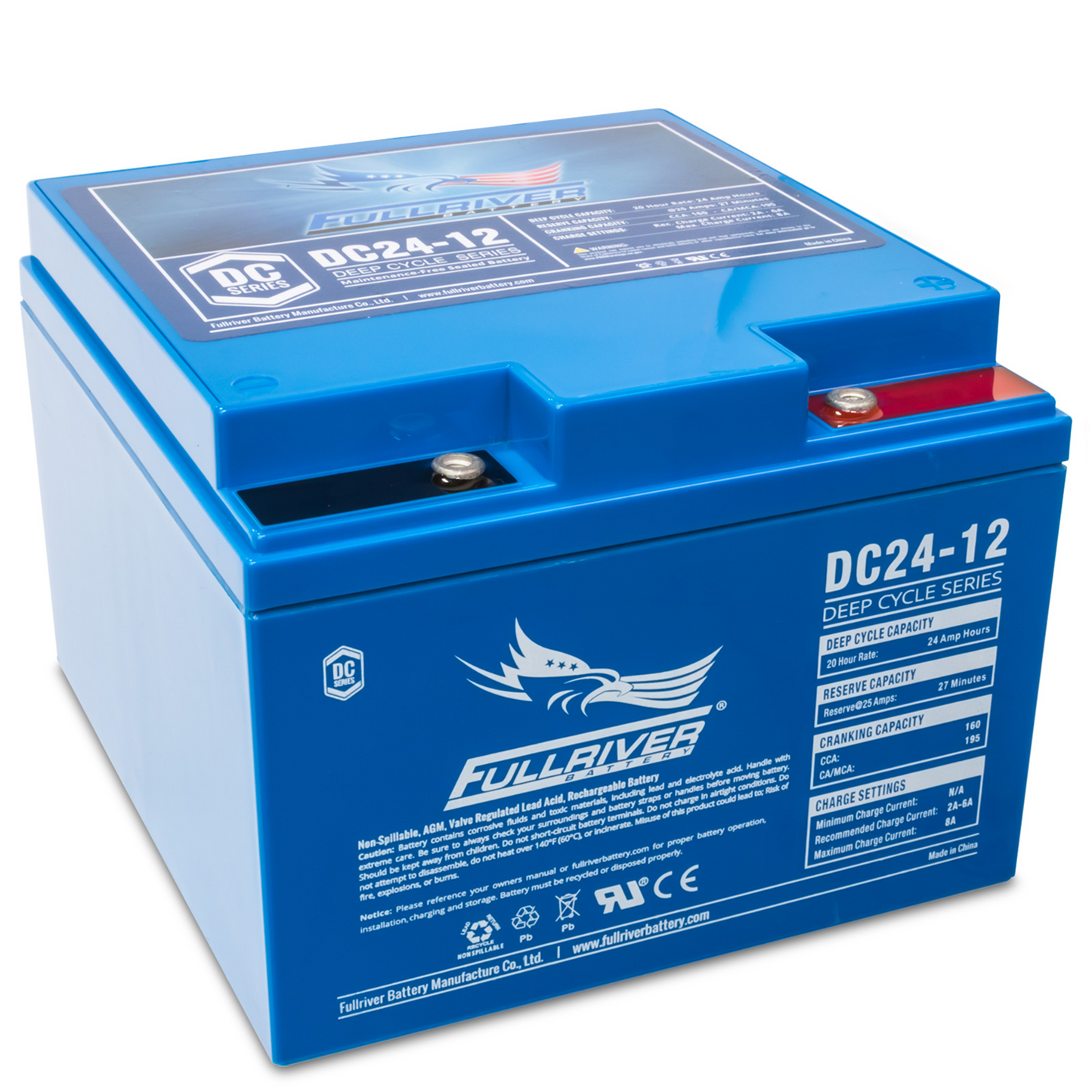 DC Series Battery 12V 24Ah (DC24-12)