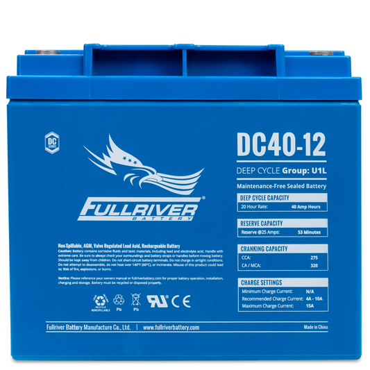 DC Series Battery 12V 40Ah (DC40-12)