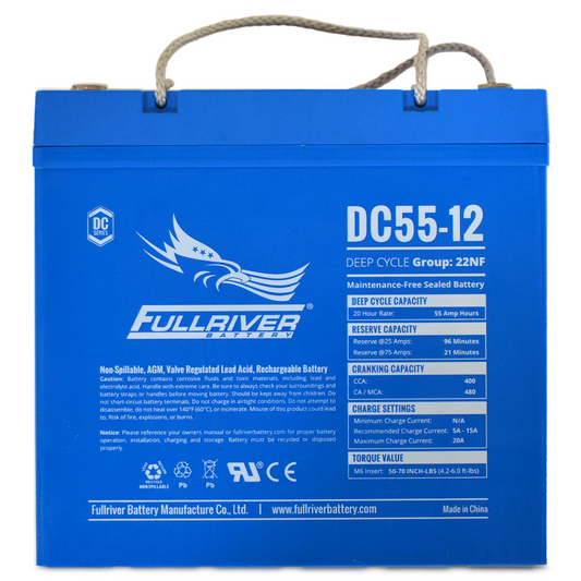 DC Series Battery 12V 55Ah Battery (DC55-12)