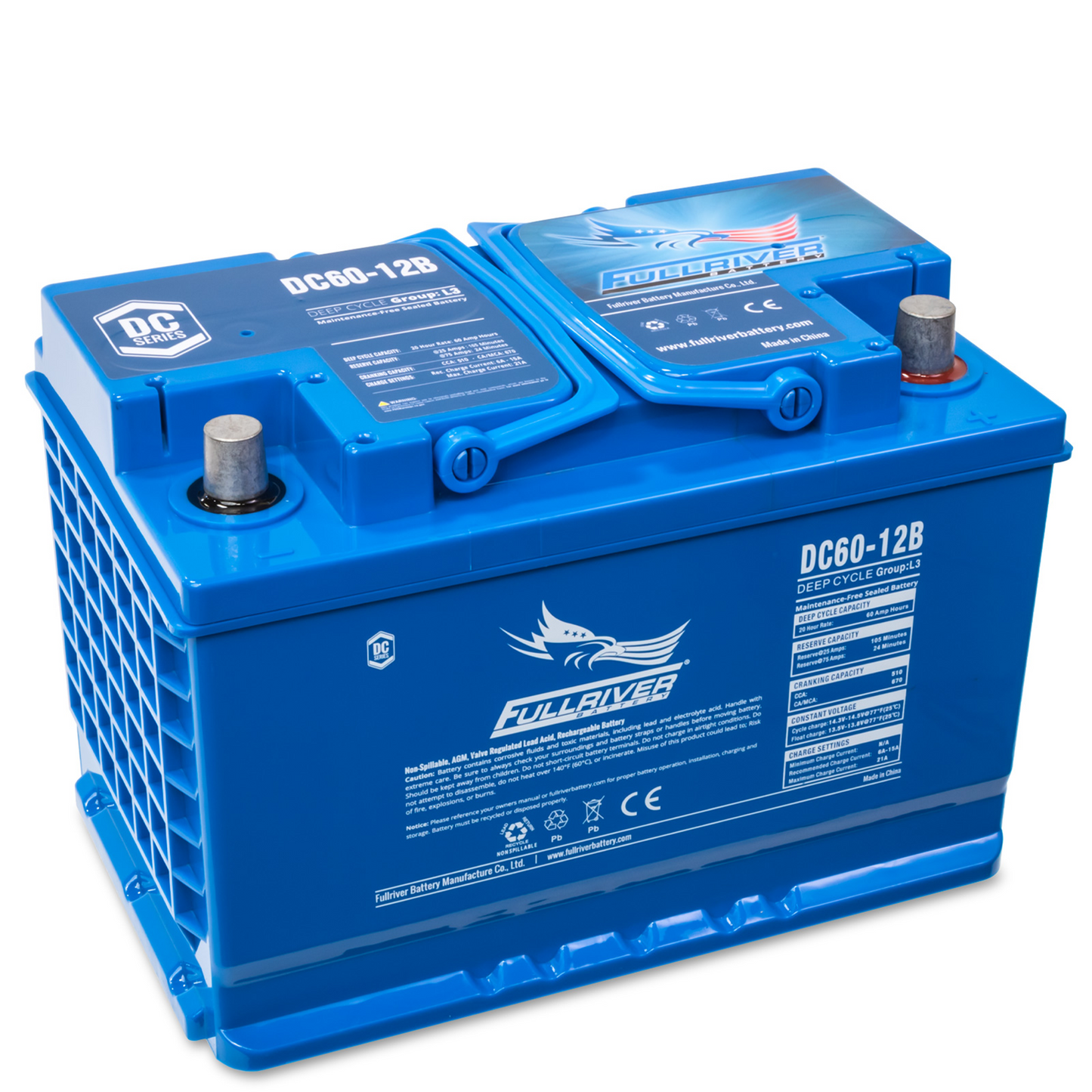 DC Series Battery 12V 60Ah (DC60-12B)