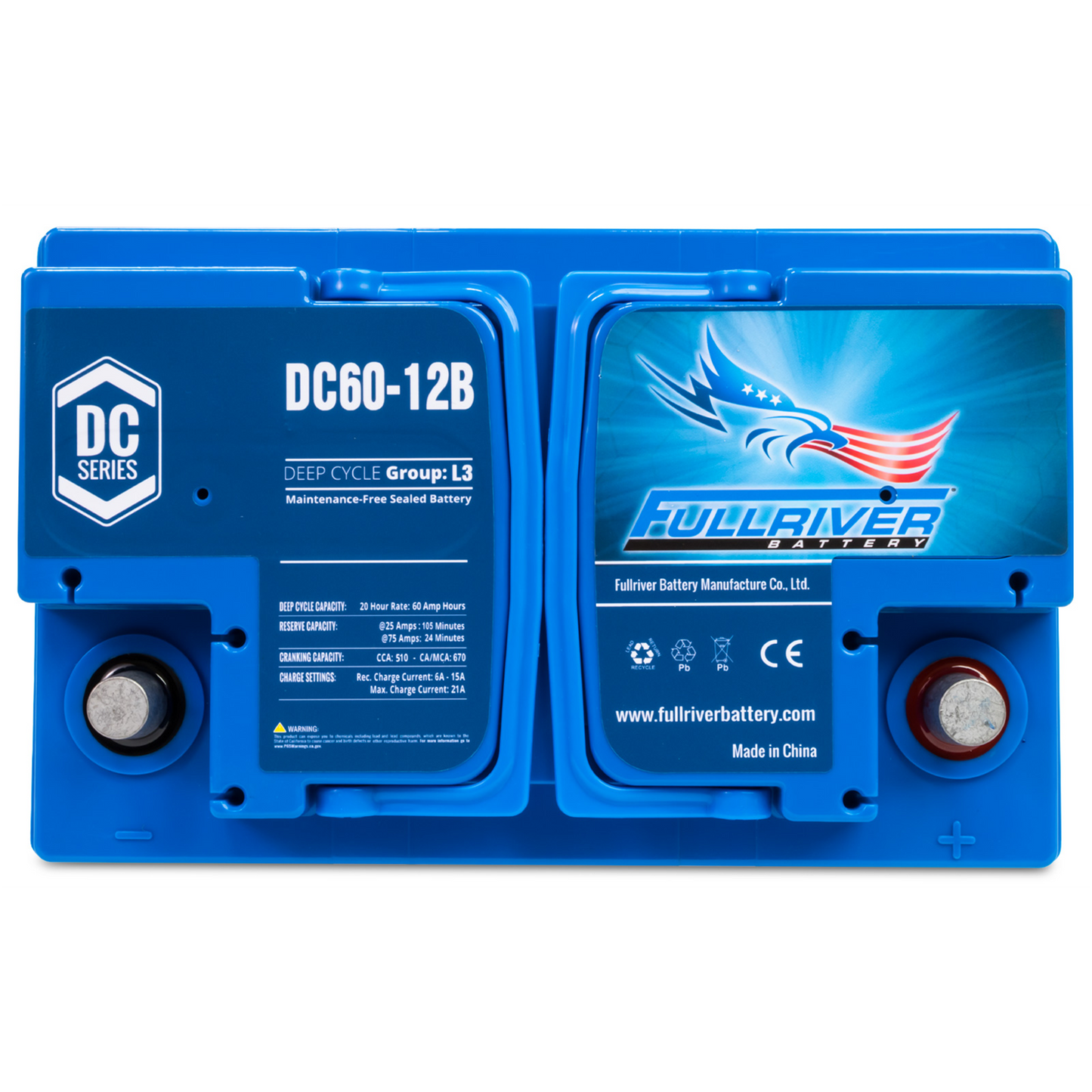 DC Series Battery 12V 60Ah (DC60-12B)