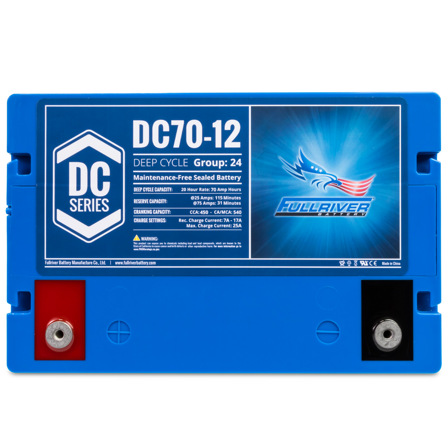 DC Series Battery 12V 70Ah (DC70-12)