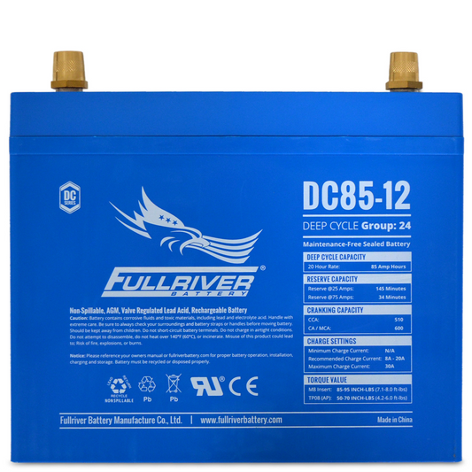 DC Series Battery 12V 85Ah Battery (DC85-12)