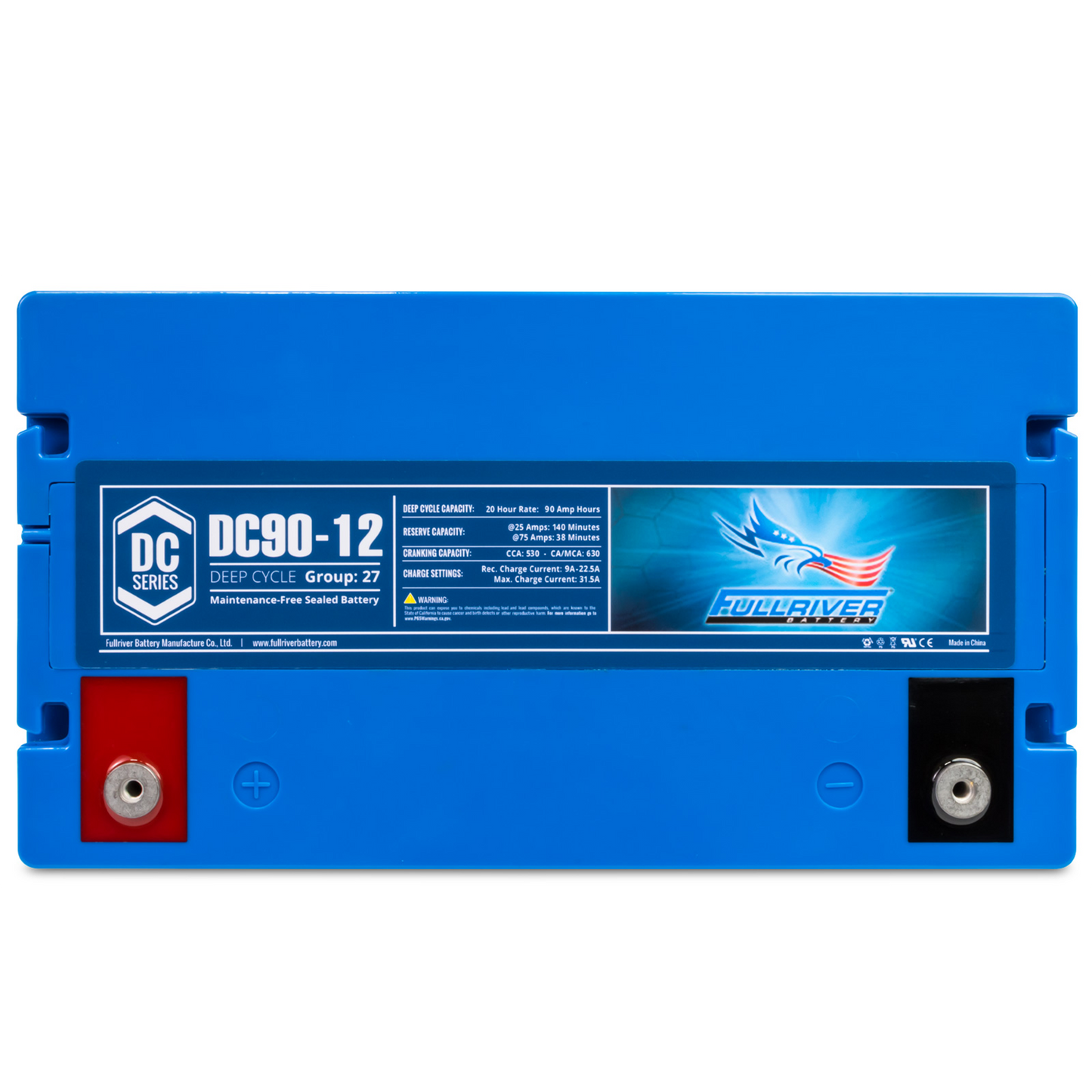 DC Series Battery 12V 90Ah Battery (DC90-12)