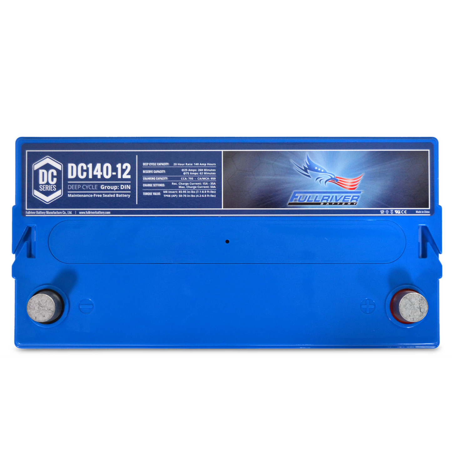 DC Series Battery 12V 140Ah (DC140-12)