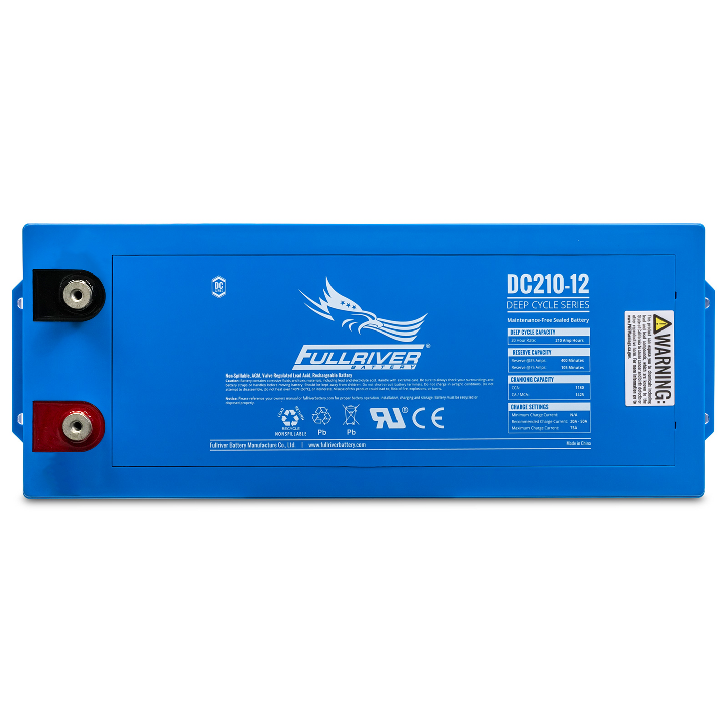 DC Series Battery 12V 210Ah (DC210-12)