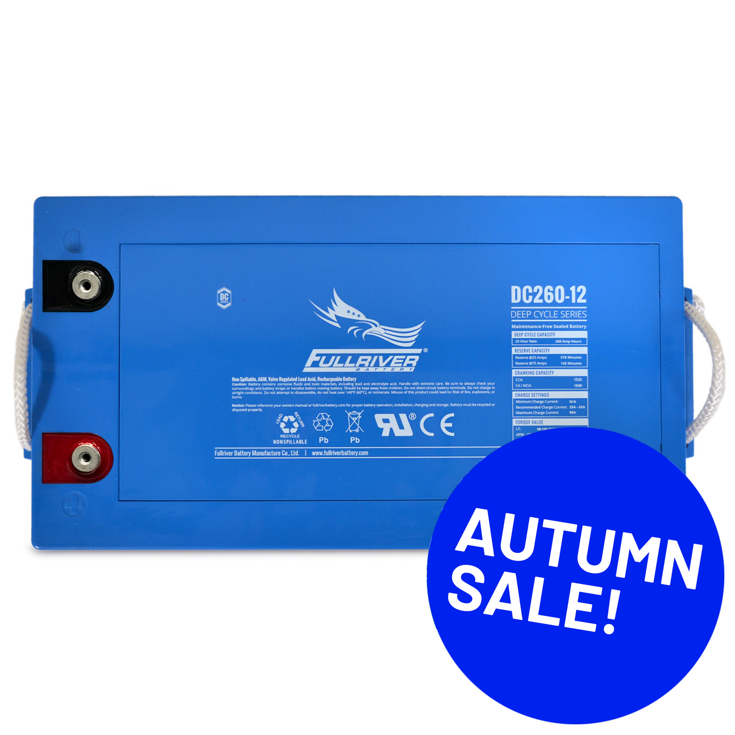 DC Series Battery 12V 260Ah (DC260-12)