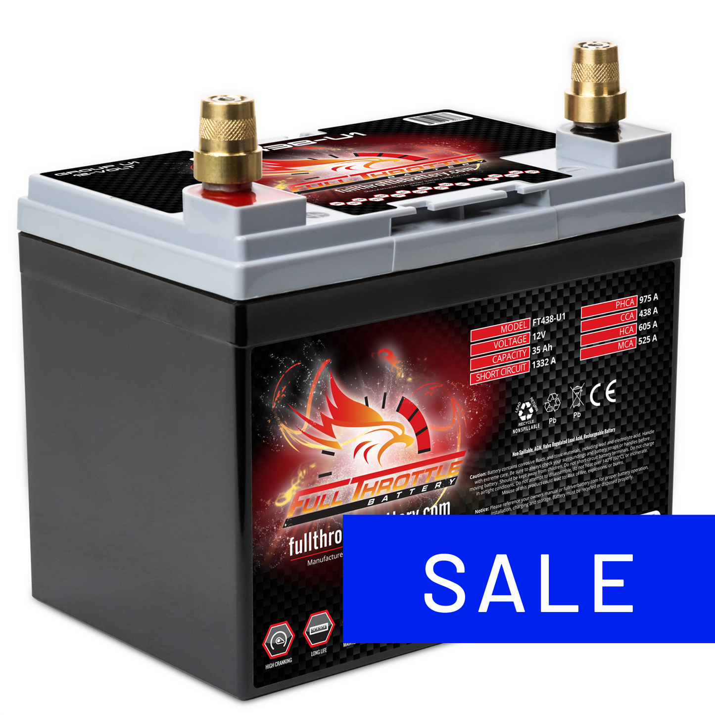 Full Throttle TPPL Battery FT438-U1