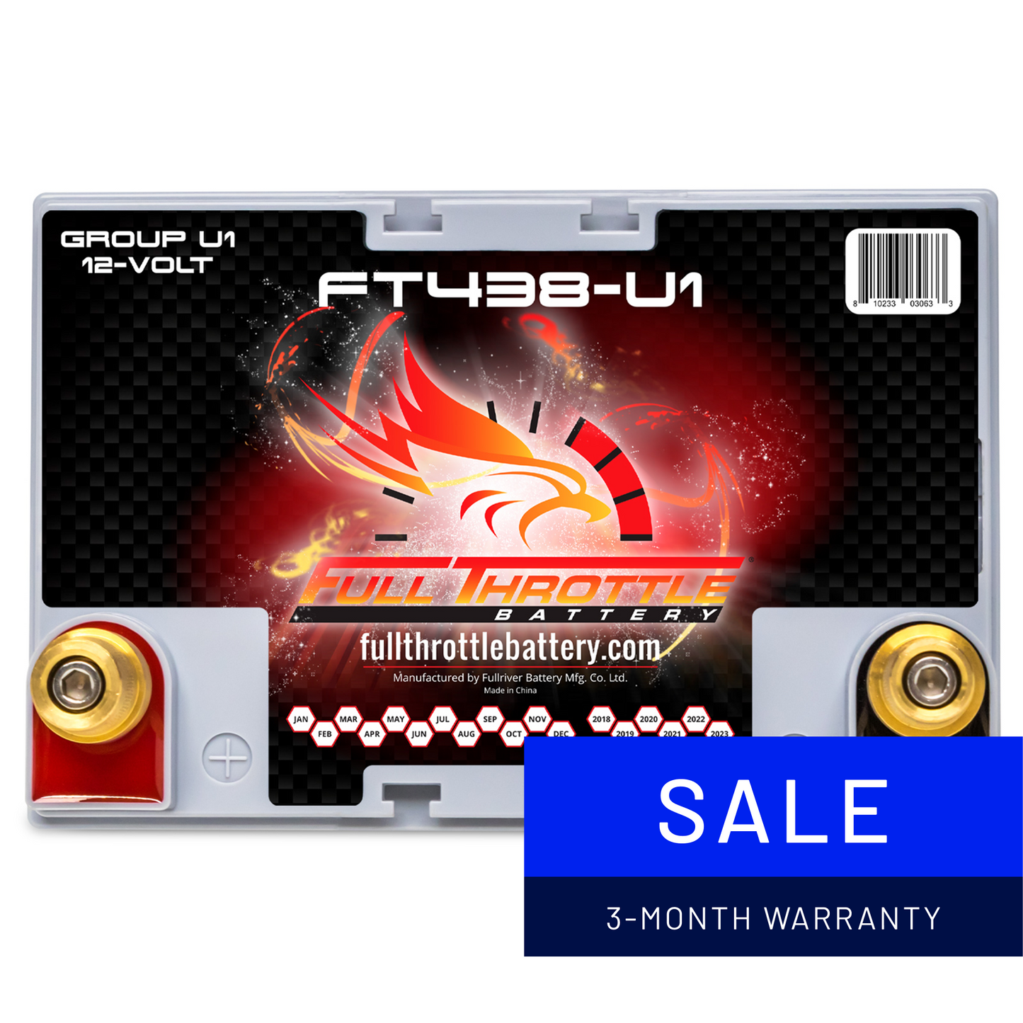 Full Throttle TPPL Battery FT438-U1