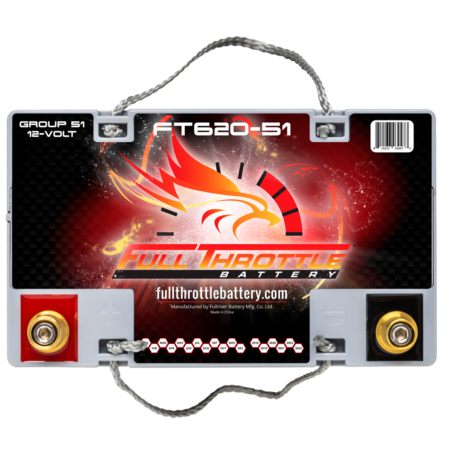 Full Throttle TPPL Battery FT620-51