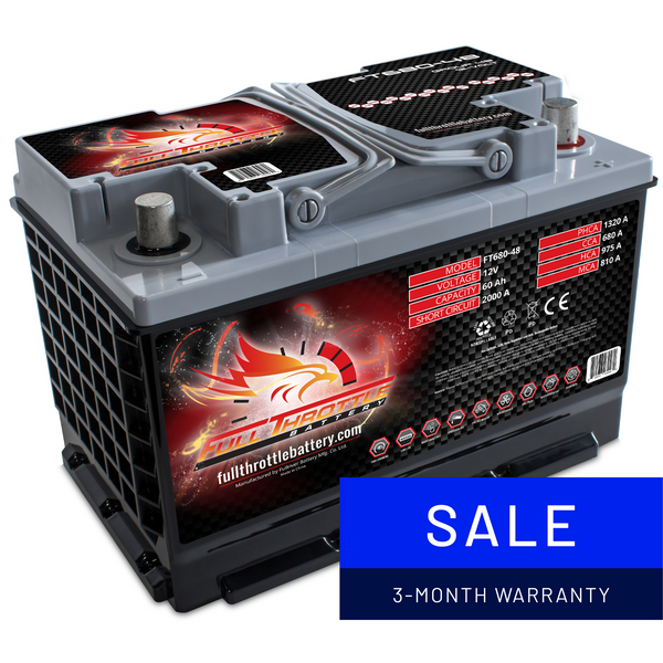 Full Throttle TPPL Battery FT680-48