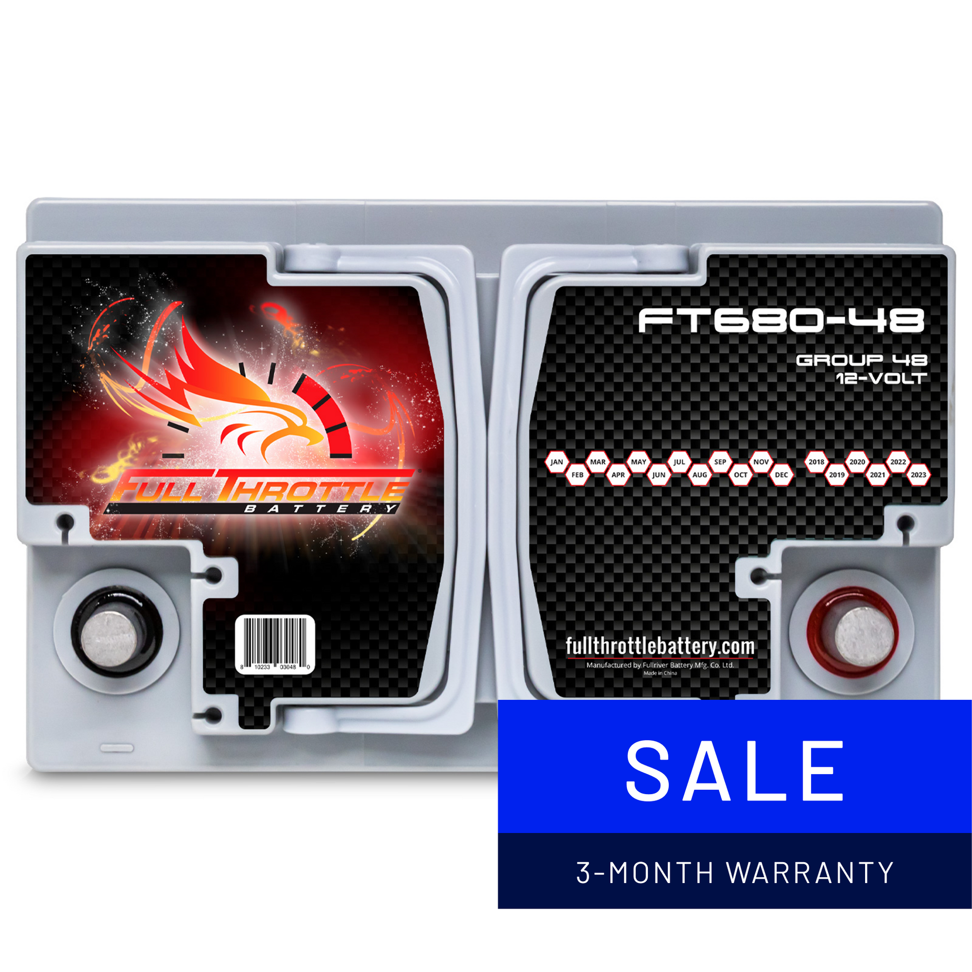 Full Throttle TPPL Battery FT680-48